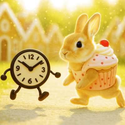 Tick-Tock Bunny Front Cover