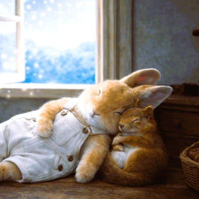 The Bunny in the Attic Front Cover