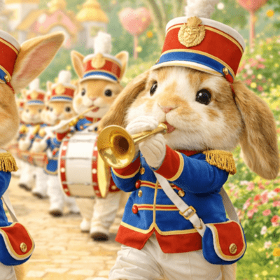 Tiny Animal Parade Front Cover