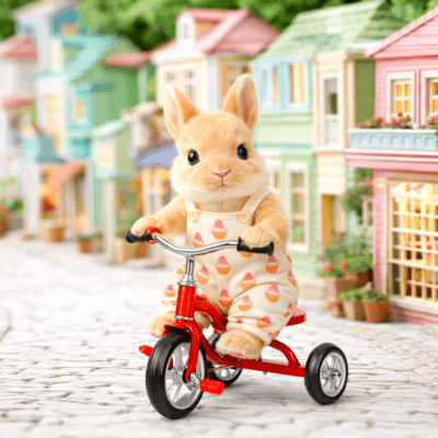 Le tricycle du petit lapin Front Cover