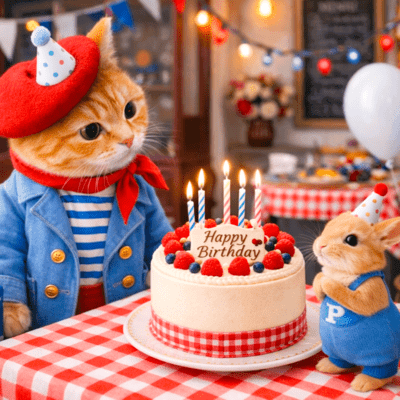 Happy Birthday, Dear Little One Front Cover