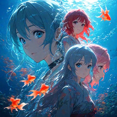 Mizuiro -Blue Water- Front Cover