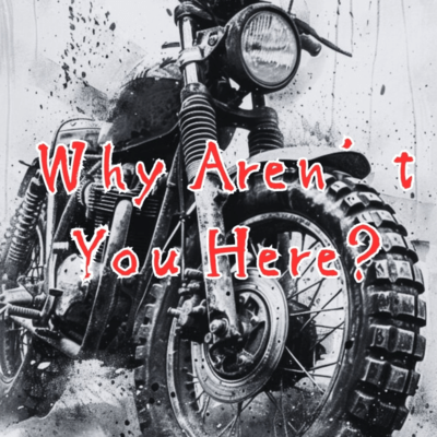 Why Aren't You Here? Front Cover