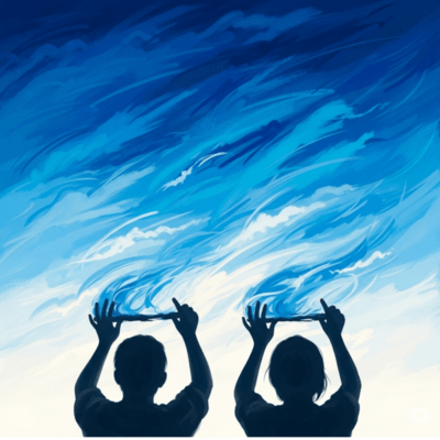 君と二人だけの空のパレットのジャケット写真