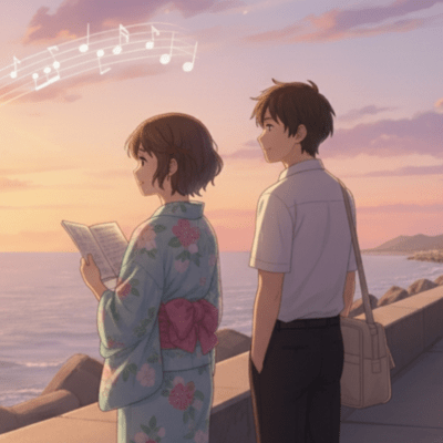 End of Summer, Melody of Two Front Cover