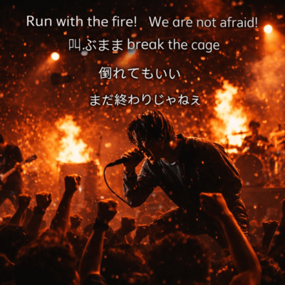 Running with the Fire Front Cover