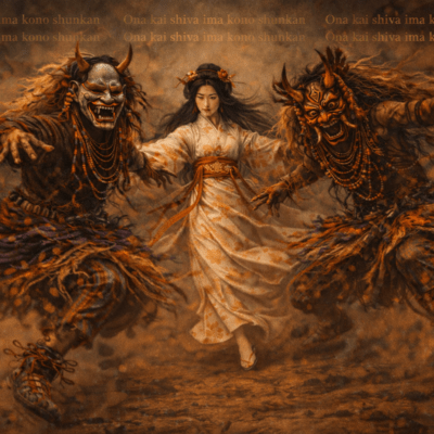 Danced by the mask Front Cover