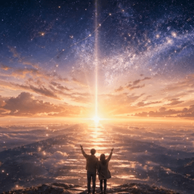 To the distant light Front Cover