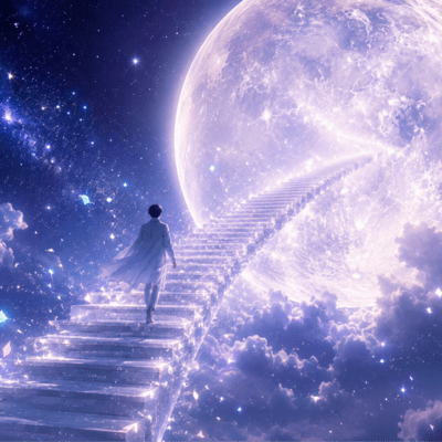 Staircase of the White Moon Front Cover