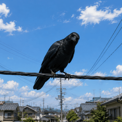 Mischievous Crow Front Cover