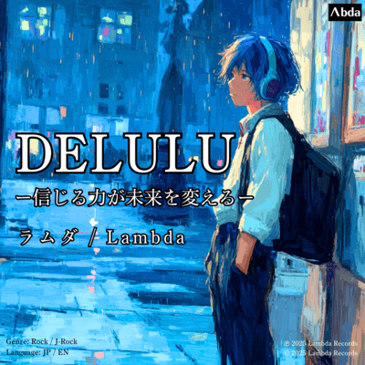 DELULU -信じる力が未来を変える-のジャケット写真