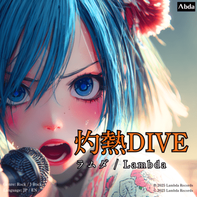 灼熱DIVEのジャケット写真