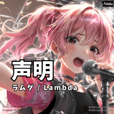 声明のジャケット写真