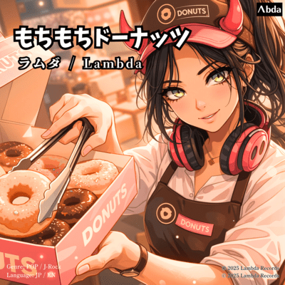 もちもちドーナッツのジャケット写真