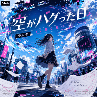 The Day the Sky Glitched Front Cover