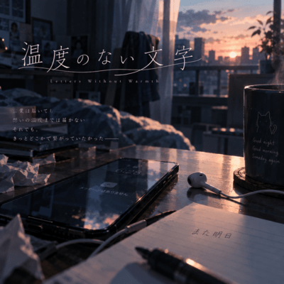 Letters Without Warmth (feat. Miyamai Moca) Front Cover