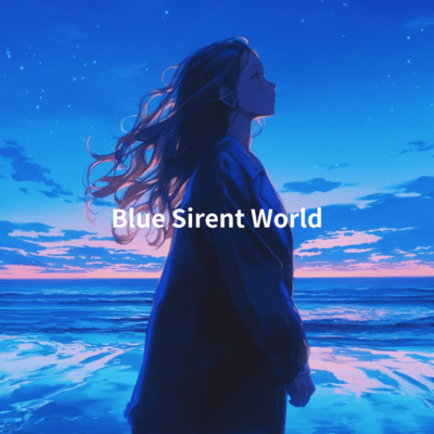 Blue Silent World Front Cover