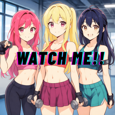 Watch me!! Front Cover