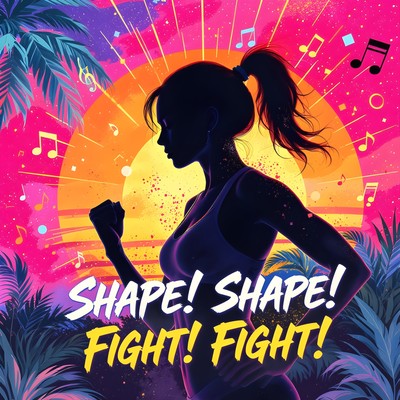 Shape shape! Fight fight! (paradise ver.) Front Cover