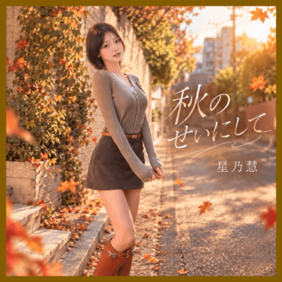 秋のせいにしてのジャケット写真