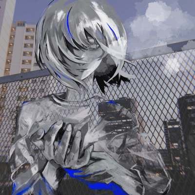 hitori, shiroi tameiki Front Cover