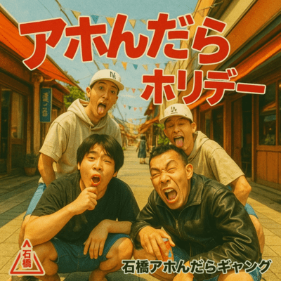 アホんだらホリデーのジャケット写真