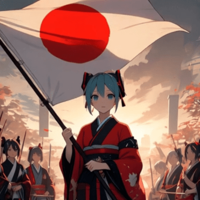 RISING SUN:GEKIHOMARE (feat. HATSUNE MIKU) Front Cover