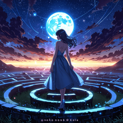 Lunar Labyrinth Front Cover