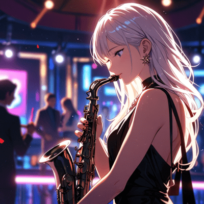 Sax and Stilettos Front Cover