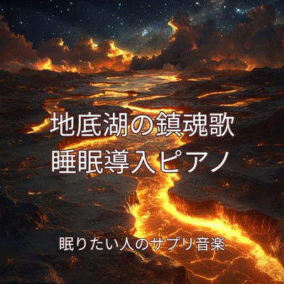 Requiem of the Underground Lake: Sleep Induction Piano Front Cover