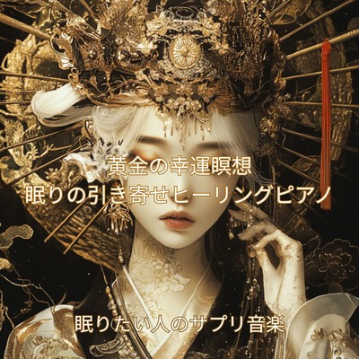 Golden Lucky Meditation: Sleep Attraction Healing Piano Front Cover