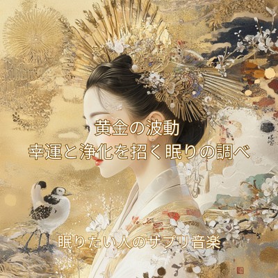 Golden Waves: Sleep Melodies that Invite Fortune and Purification Front Cover