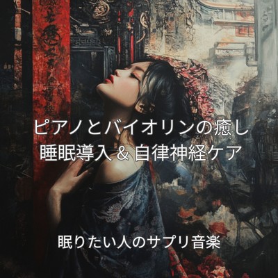 Piano & Violin Healing: Sleep Induction & Autonomic Nerve Care Front Cover