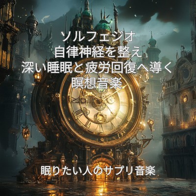 Solfeggio: Meditation Music to Regulate Autonomic Nerves, Leading to Deep Sleep and Fatigue Recovery Front Cover