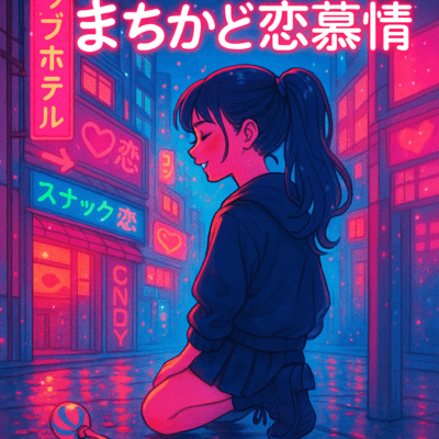 Candy Dissolves in Neon (feat. Synthesizer V Mai) Front Cover