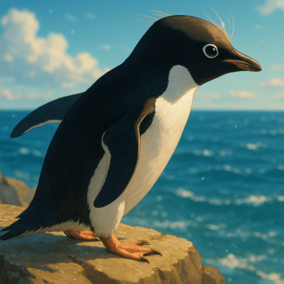 first Penguin Front Cover