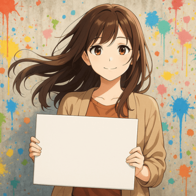 なにもないから、描けるのジャケット写真