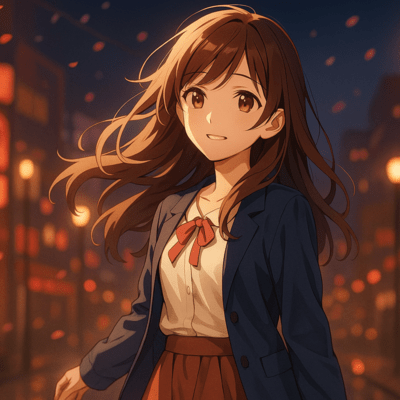 Hana kage polka Front Cover