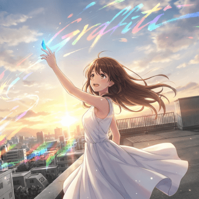 Sora iro graffiti Front Cover