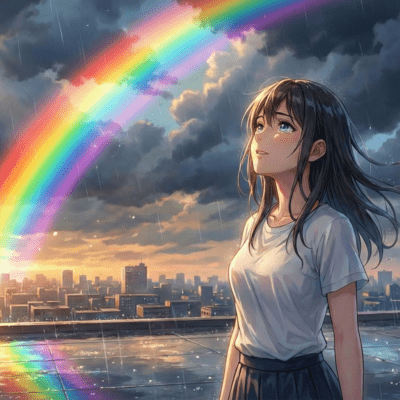 No Rain No Rainbow Front Cover