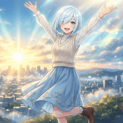 Sun rise Front Cover