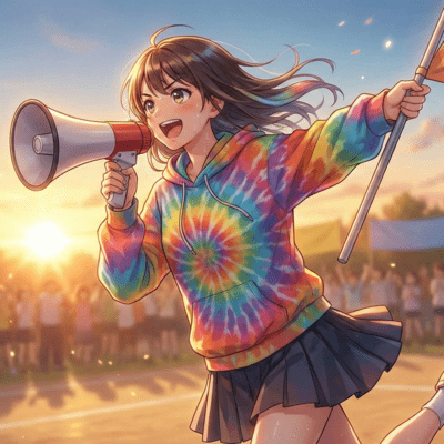 Zenryoku ouen dan Front Cover