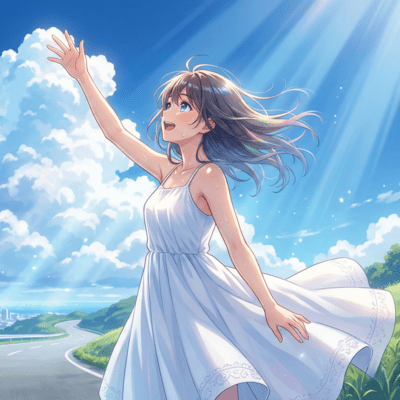 Blue Sky Blue Front Cover