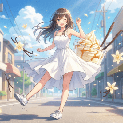Vanilla beat Front Cover