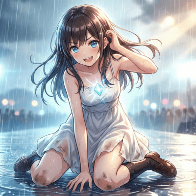 Diamond heart Front Cover