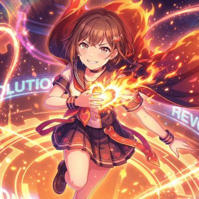 Heart tenka revolution Front Cover