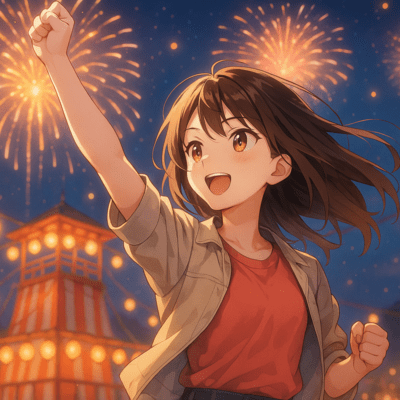 わっしょい☆夢花火のジャケット写真