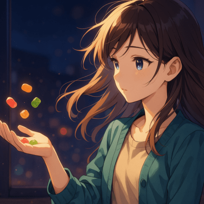 Gummy iro no mirai Front Cover
