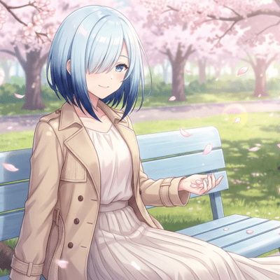Harukaze no bench Front Cover