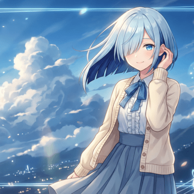 Blue Sky Symphony Front Cover